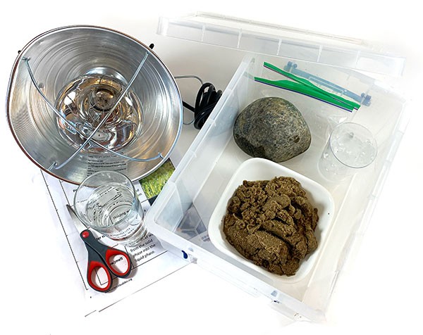 Materials needed for the lesson 'Make a Water Cycle'