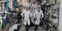 NASA Hosts SpaceX Crew-11 Astronauts for Public Event at Headquarters