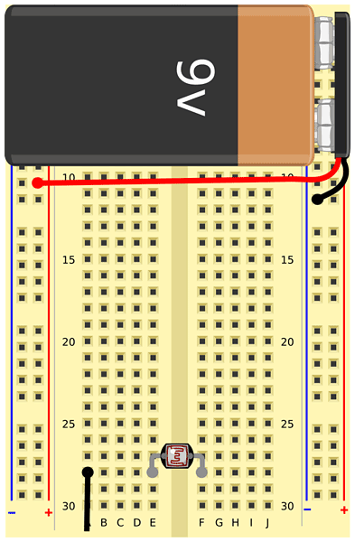 Insert a black jumper wire