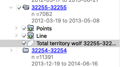 Screenshot of data files being selected in Google Earth
