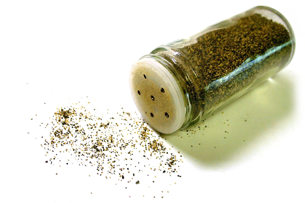 Black pepper shaker