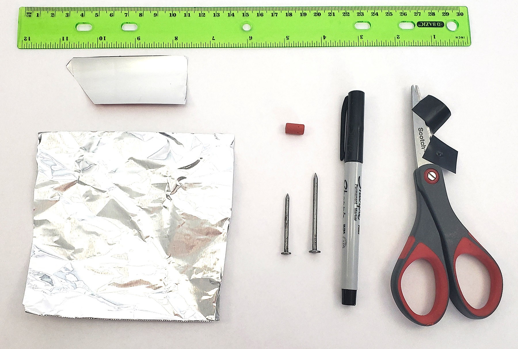 Required materials for Ion Wind Rotor project