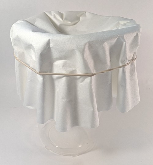 Filter cup setup.