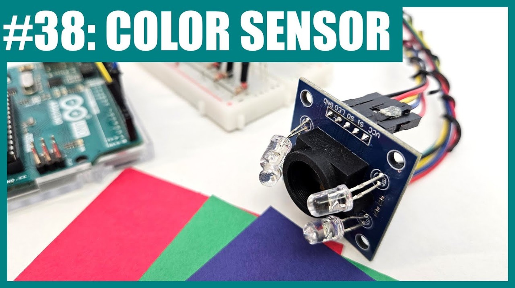 Build a Color-Detecting Arduino Robot | Science Project