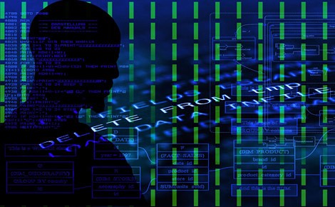 data screen showing SQL injection