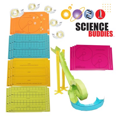 paper roller coaster kit from Home Science Tools® 