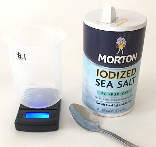 Prepare your test liquid