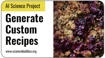 AI Science Project: Customize recipes using AI