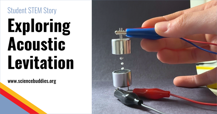 Student's experiment - ultrasonic levitation