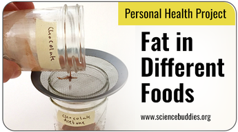 Personal Health Science Projects: Evaluate Fat Content in Food