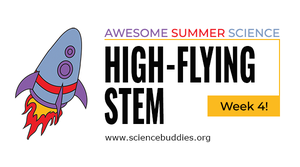 Rocket ship for High-Flying STEM - Week 4 of Awesome Summer Science Experiments with Science Buddies