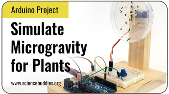 Arduino Science Projects: Clinostat to experiment with plants in microgravity