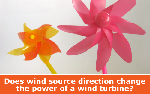 Use a pinwheel to explore wind turbine power and energy science experiment / Hand-on STEM experiment