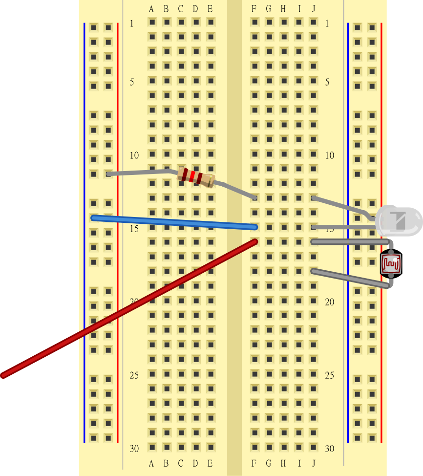 Jumper wire to F16, leave other end free.