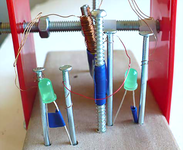 Homemade electric generator