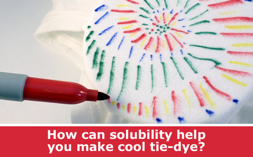 Tie-Dye Using Permanent Markers Chemistry Activity and DIY Project / Hand-on STEM experiment