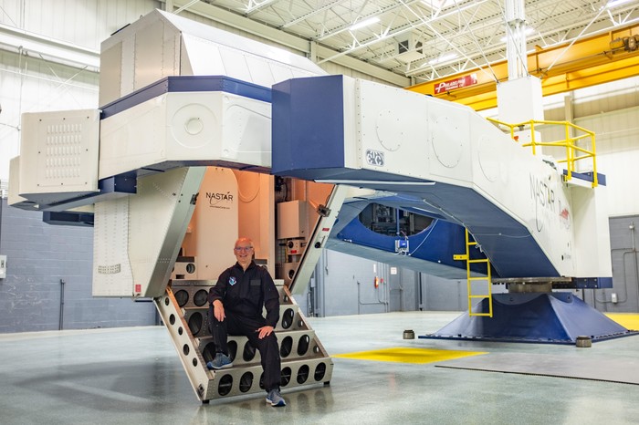 Preparing for flight with human centrifuge training at the NASTAR center