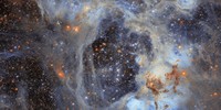 NASA’s Hubble Spies Superbubble Scene
