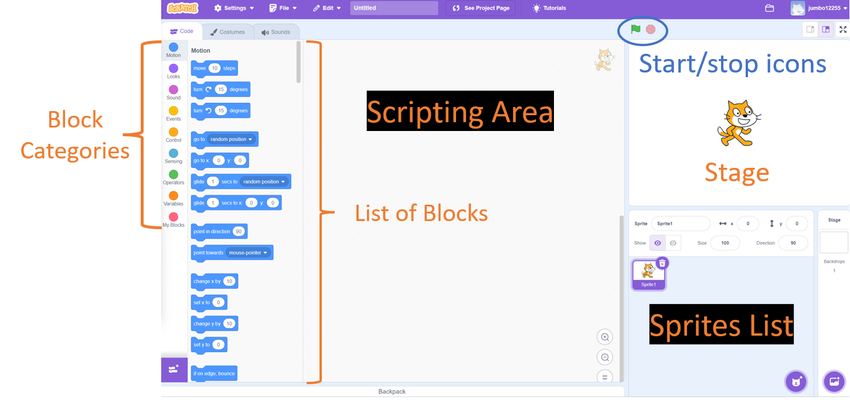 general scripts in staging area
