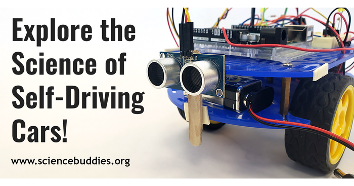 Self-driving car science resources - Bluebot robot with Arduino to explore autonomous vehicles