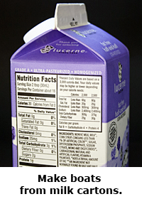 2014 Summer Science Guide: Milk Carton Boats Science Project