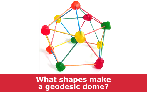 Make and explore the geodesic dome with one made from gumdrops and toothpicks science experiment / Hand-on STEM experiment