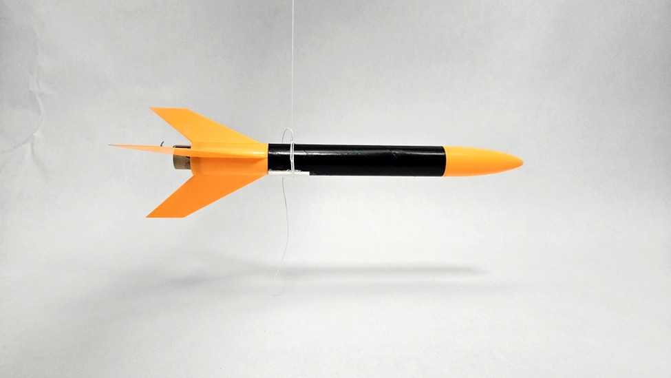 SpaceX or Blue Origin-Style Passive Vertical Landing Model Rocket ...
