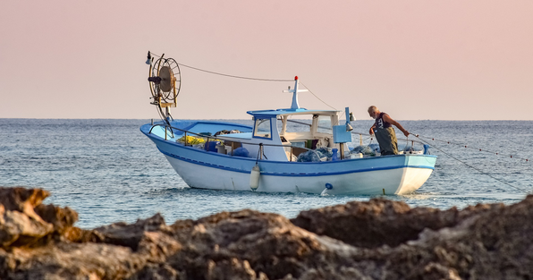Person in boat