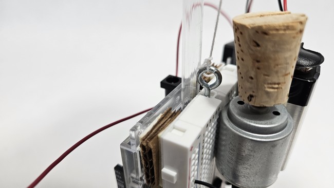 top view of arduino satellite eye hook