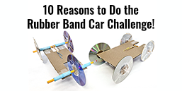 Example of Rubber Band Car for the 2024 Engineering Challenge