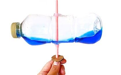 Assembled bottle centrifuge.