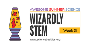 Lava lamp for Wizardly STEM - Week 3 of Awesome Summer Science Experiments with Science Buddies