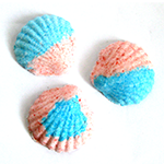 Bath bombs made from chemistry kit