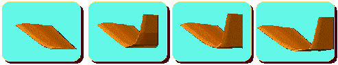 Three different winglet designs