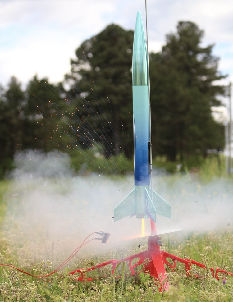 Ruby Rocket Model Model Rocket Recovery Methods | Science Project