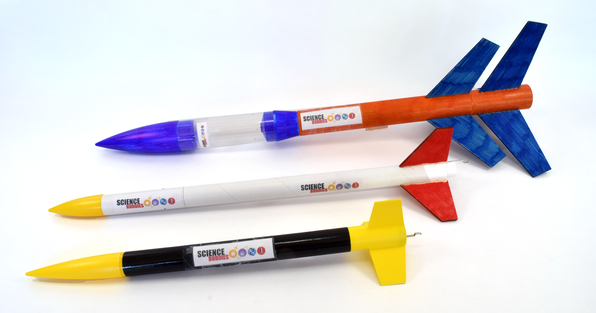 Three rockets for experiment