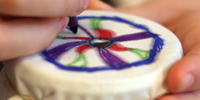 Spring Break Science / Sharpie Tie Dye