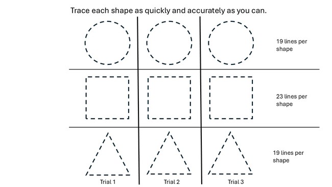 Example images for line tracing.