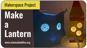 Makerspace STEM: Sample paper lanterns from DIY STEM activity