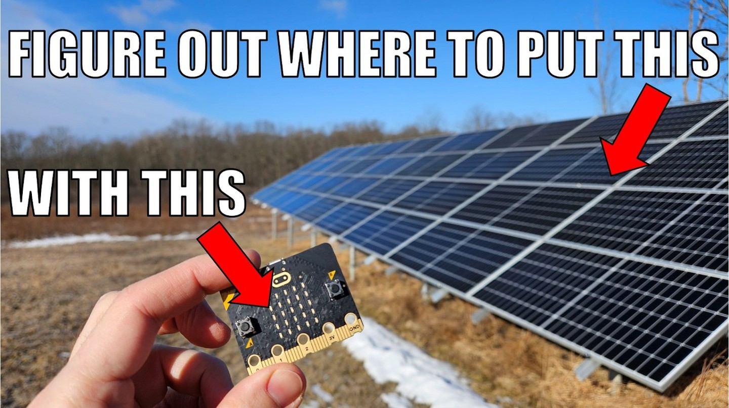 Find the best solar panel location with micro:bit | Science Project