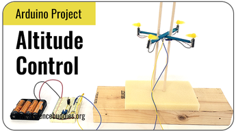Next-Level Makerspace STEM: Drone altitude control project with popsicle stick mini drone