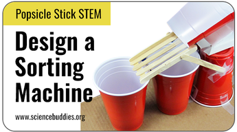 Science Projects with Popsicle Sticks: Sorting Machine