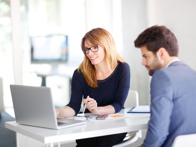 Showing client website design look